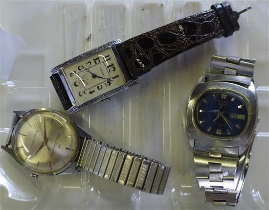 Rotary watch & 2 others